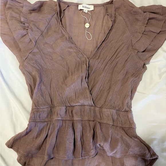 Bohme Mauve Blouse - Picture 3 of 3